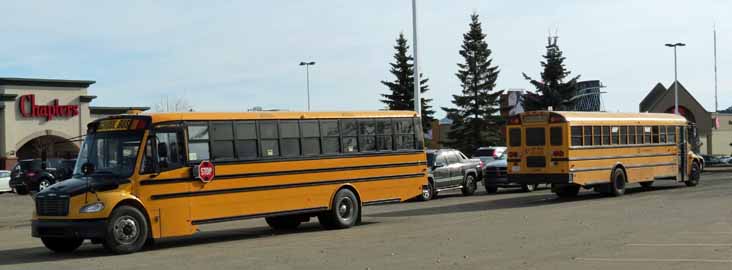 Strathcona school buses